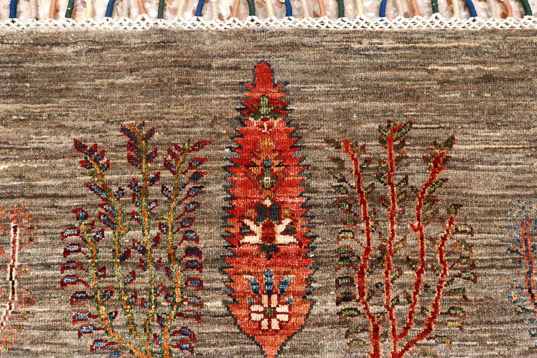 Tan Kazak 5'  9" x 7'  7" - No. QA61698