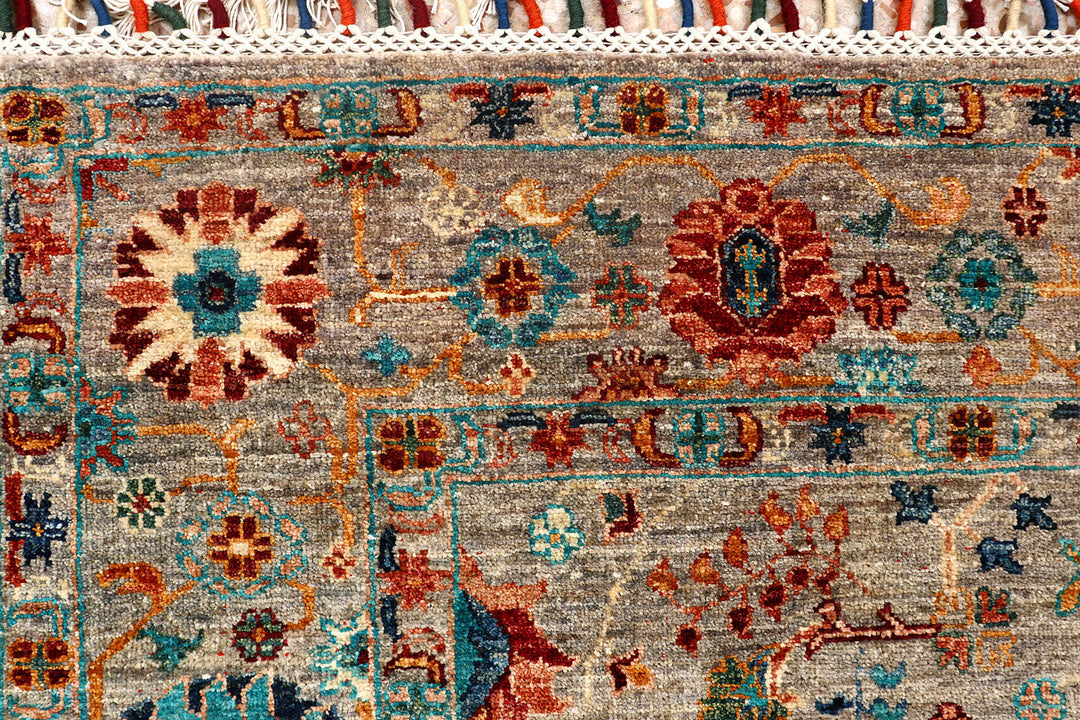 Tan Kazak 5'  x" 6'  9" - No. QA27970