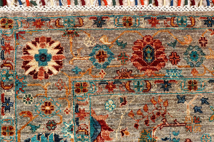 Tan Kazak 5'  x" 6'  9" - No. QA27970