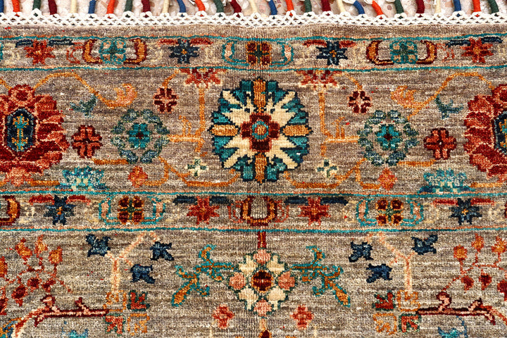 Tan Kazak 5'  x" 6'  9" - No. QA27970