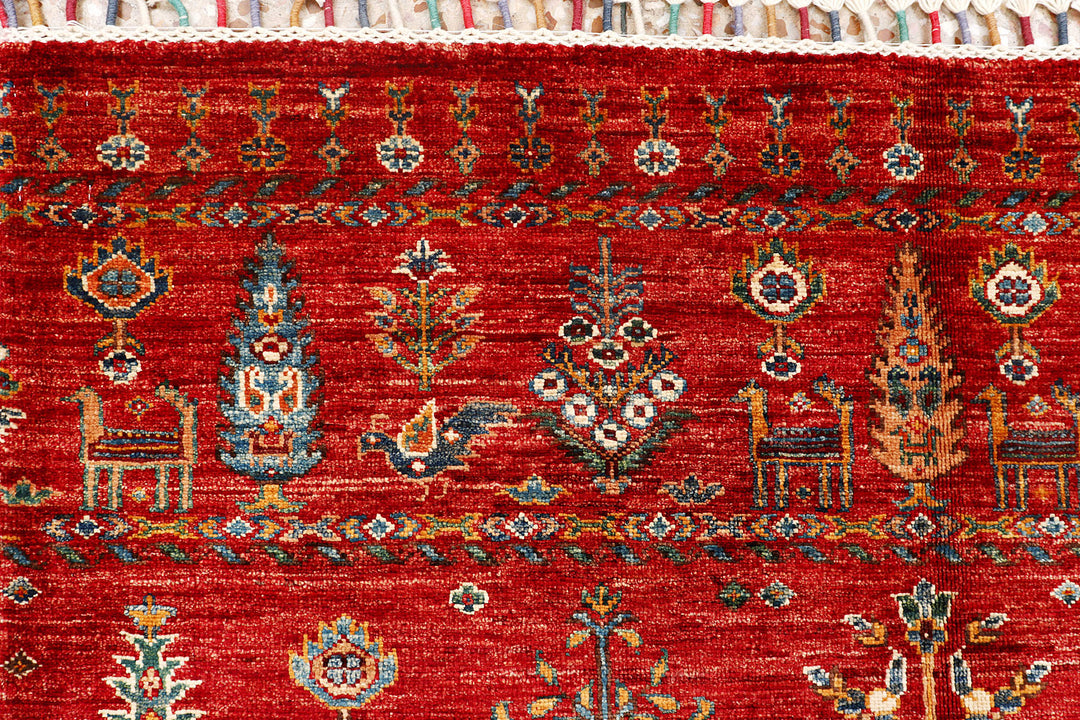 Firebrick Kazak 4' x 5' 10 - No. 73518