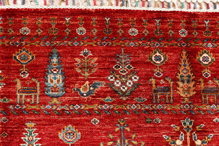 Firebrick Kazak 4' x 5' 10 - No. 73518