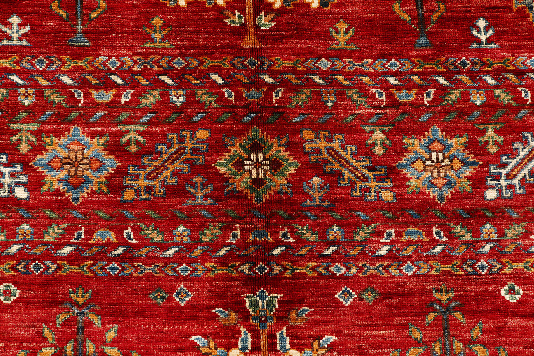 Firebrick Kazak 4' x 5' 10 - No. 73518