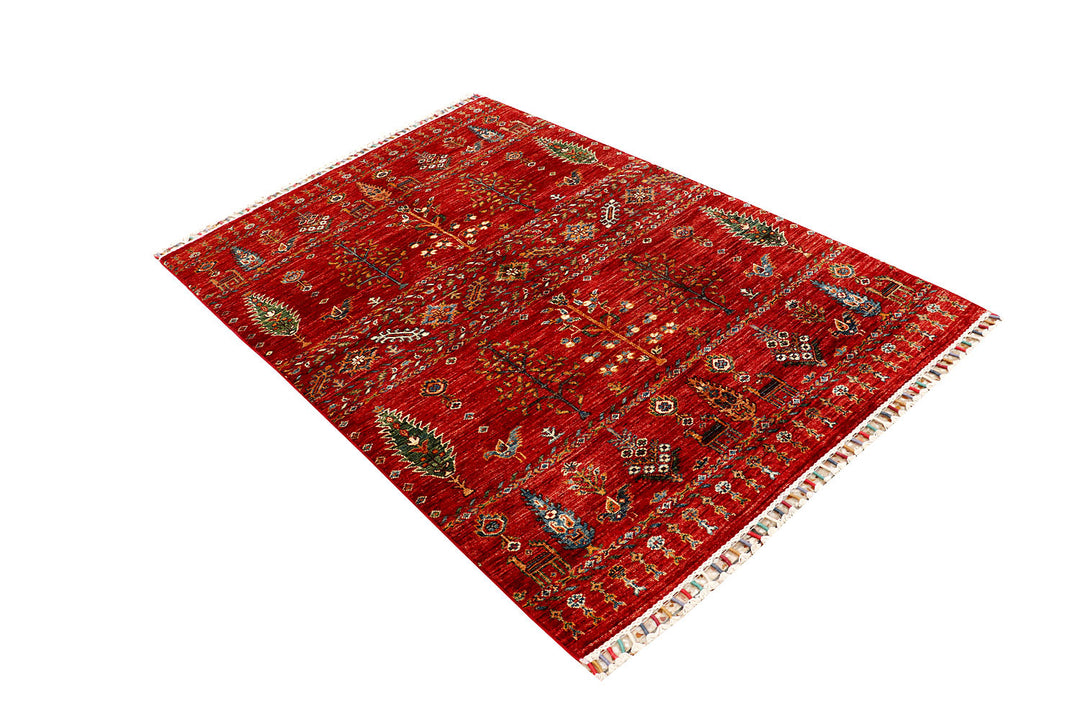 Firebrick Kazak 4' x 5' 10 - No. 73518