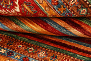 Multi Colored Kazak 3'  6" x 5'  1" - No. QA34640