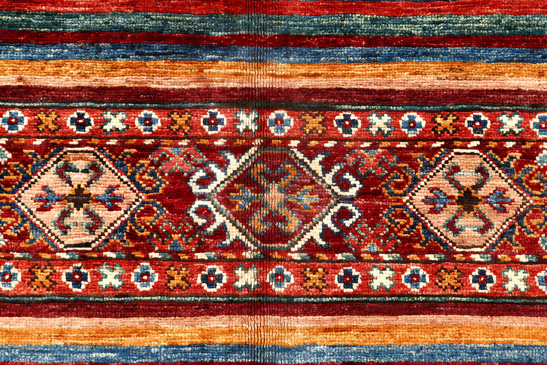 Multi Colored Kazak 3' 11 x 5' 6 - No. 73520