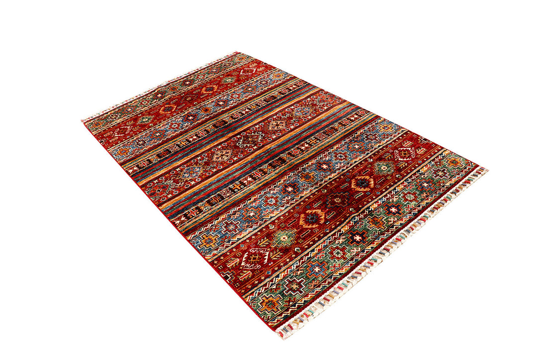 Multi Colored Kazak 3' 11 x 5' 6 - No. 73520