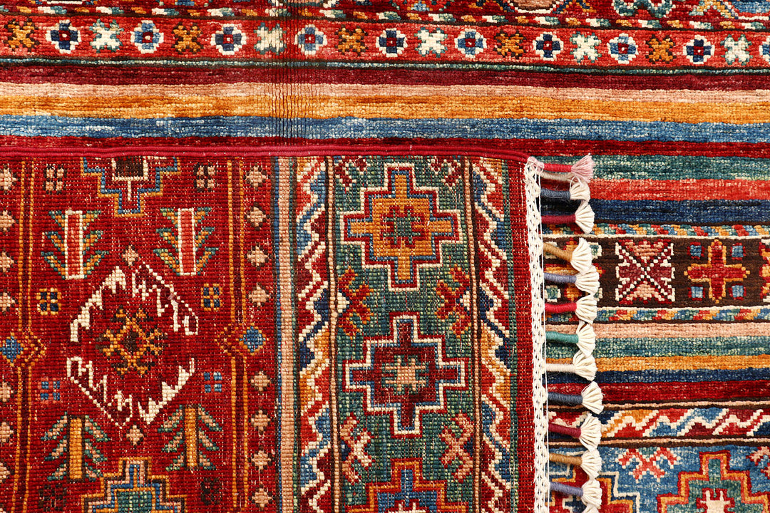 Multi Colored Kazak 3' 11 x 5' 6 - No. 73520