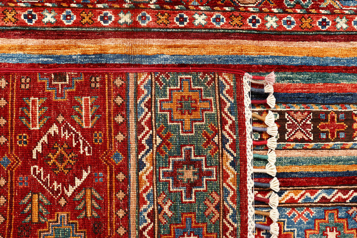 Multi Colored Kazak 3' 11 x 5' 6 - No. 73520