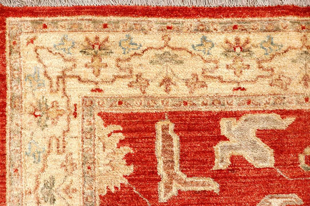 Orange Red Ziegler 4'  x" 6'  2" - No. QA12775