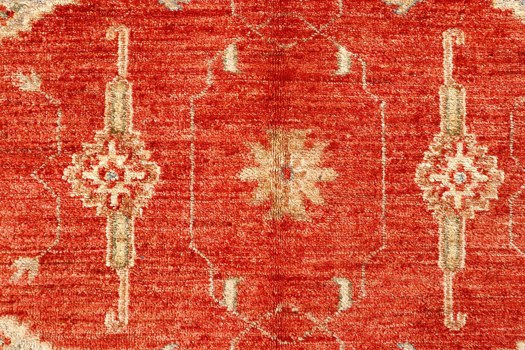 Orange Red Ziegler 4'  x" 6'  2" - No. QA12775