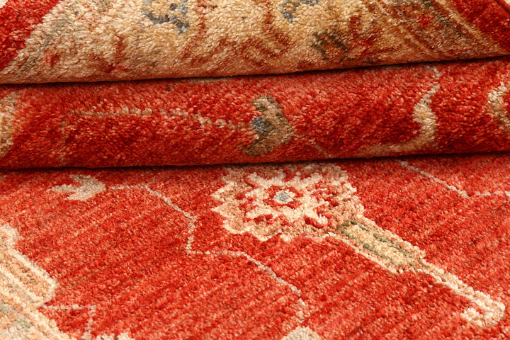 Orange Red Ziegler 4'  x" 6'  2" - No. QA12775