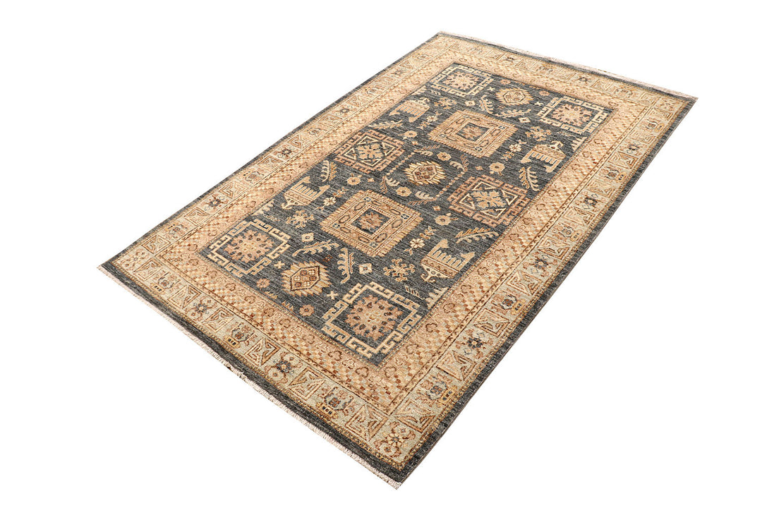 Grey Ziegler 4' x 6' 2 - No. 73523