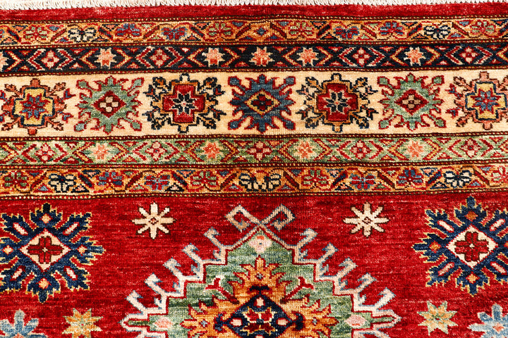 Firebrick Kazak 4'  11" x 6'  8" - No. QA18630