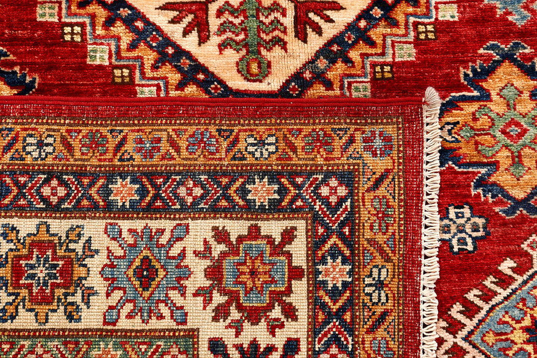 Firebrick Kazak 4'  11" x 6'  8" - No. QA18630