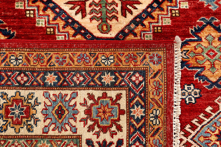 Firebrick Kazak 4'  11" x 6'  8" - No. QA18630