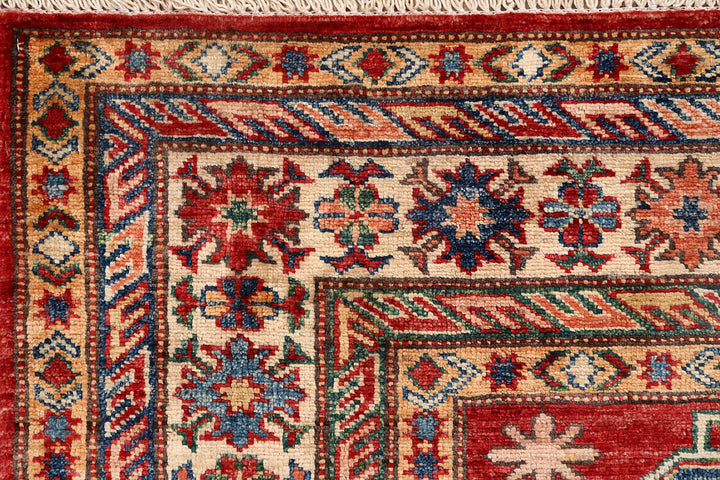 Firebrick Kazak 3'  11" x 5'  10" - No. QA93562