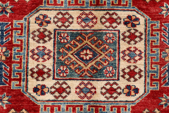 Firebrick Kazak 3'  11" x 5'  10" - No. QA93562