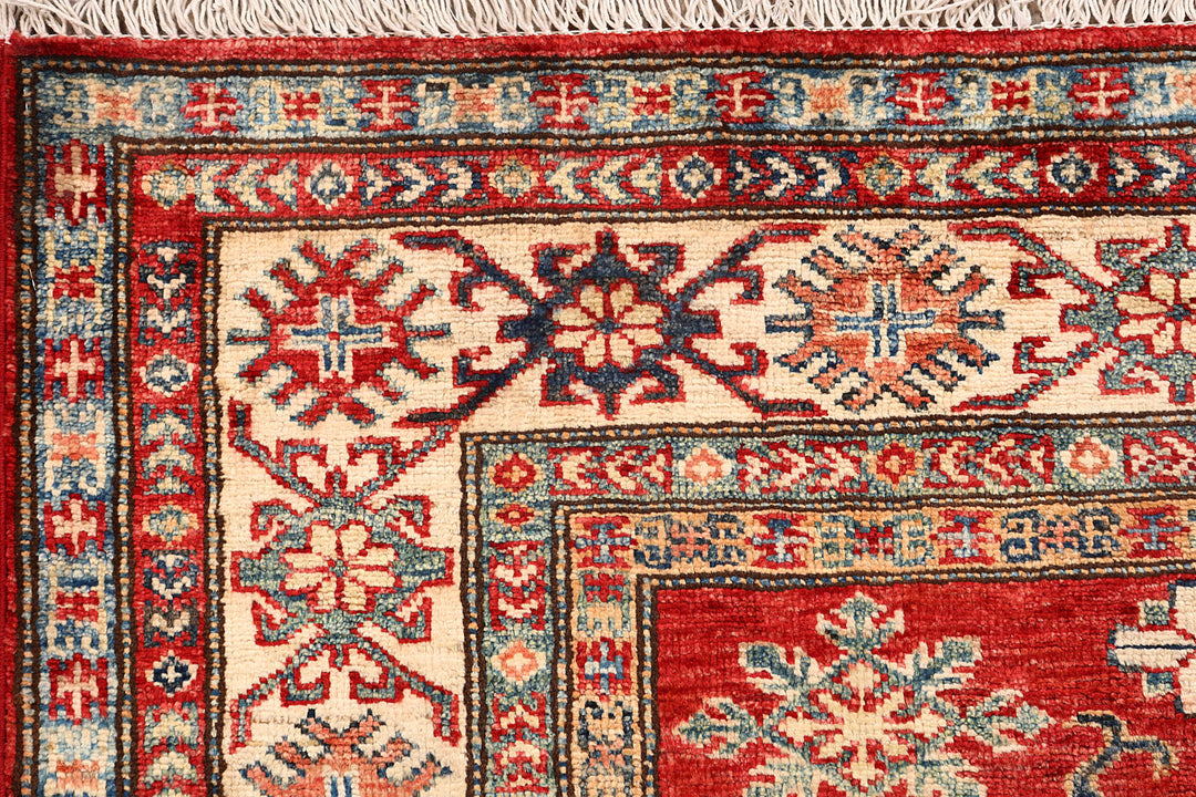 Firebrick Kazak 3'  11" x 5'  9" - No. QA68386