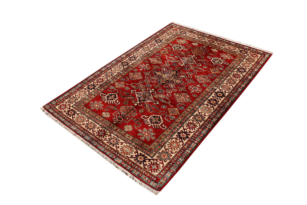 Firebrick Kazak 3'  11" x 5'  9" - No. QA68386