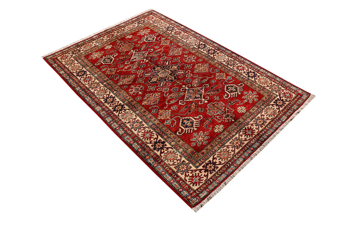 Firebrick Kazak 3'  11" x 5'  9" - No. QA68386