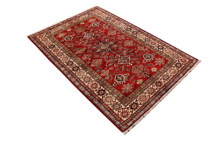 Firebrick Kazak 3'  11" x 5'  9" - No. QA68386