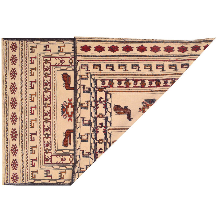 Soumak Kilim 4' 2 x 6' 1 (ft) - No. AL73685 - ALRUG Rug Store