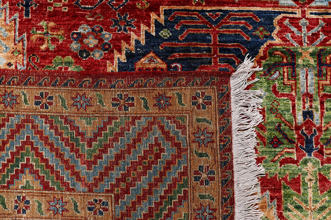 Multi Colored Ziegler 7'  10" x 9'  9" - No. QA76082