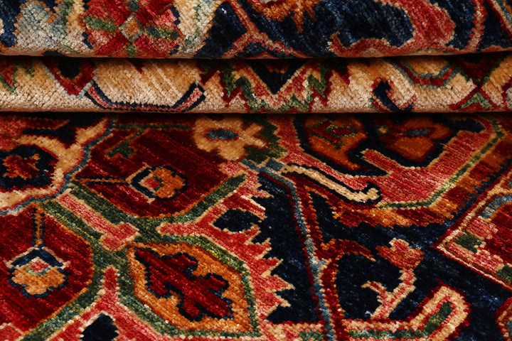 Firebrick Serapi 5'  9" x 7'  7" - No. QA12656