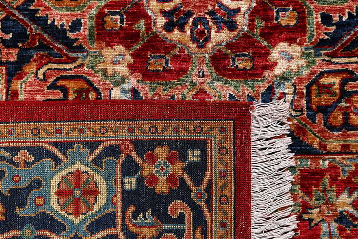 Firebrick Serapi 5'  9" x 7'  7" - No. QA12656