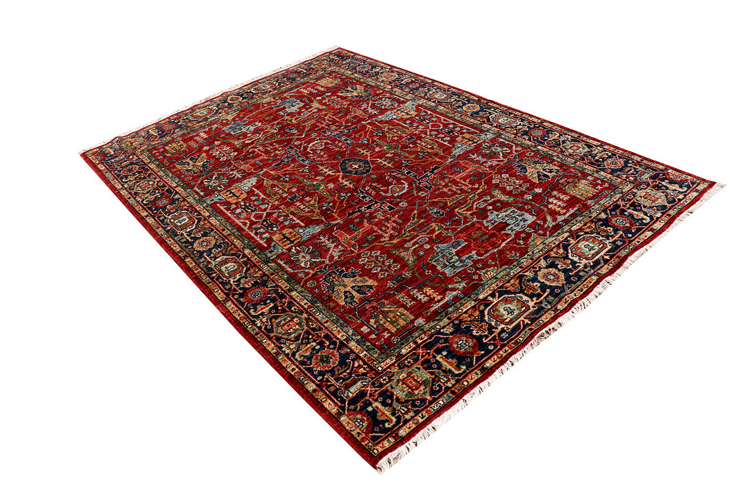 Firebrick Ziegler 5'  7" x 7'  10" - No. QA35788