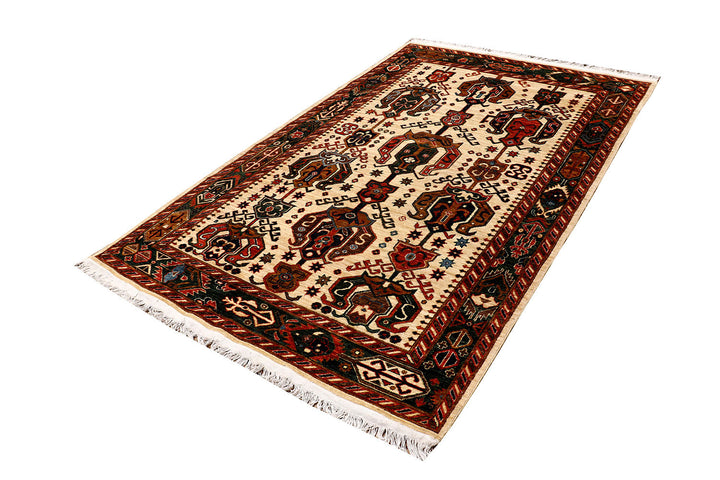 Cornsilk Oushak 4'  10" x 7'  10" - No. QA37229