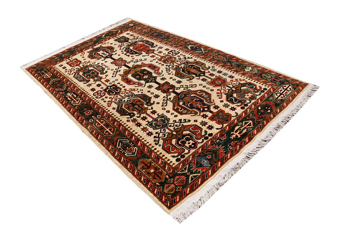 Cornsilk Oushak 4' 10 x 7' 10 - No. 73590