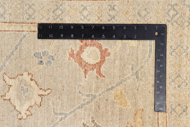 Bisque Oushak 11'  7" x 14'  4" - No. QA22926