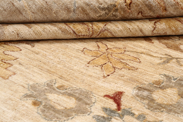 Bisque Oushak 11'  7" x 14'  4" - No. QA22926