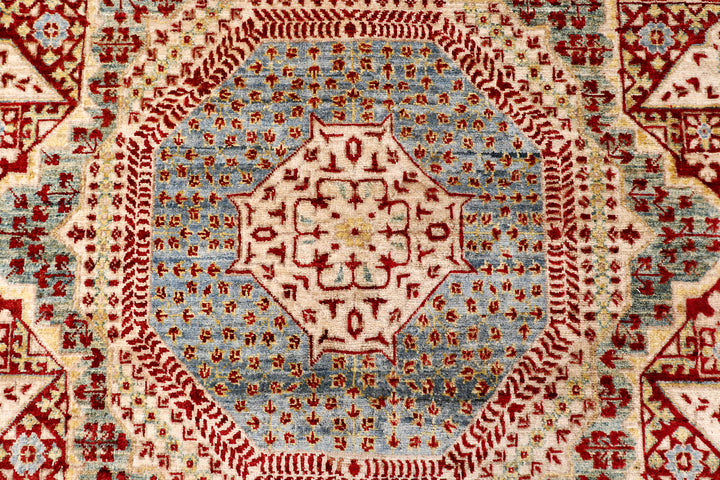 Dark Red Mamluk 8'  x" 9'  9" - No. QA91048