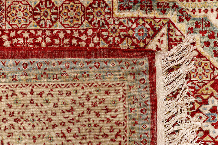 Dark Red Mamluk 8'  x" 9'  9" - No. QA91048