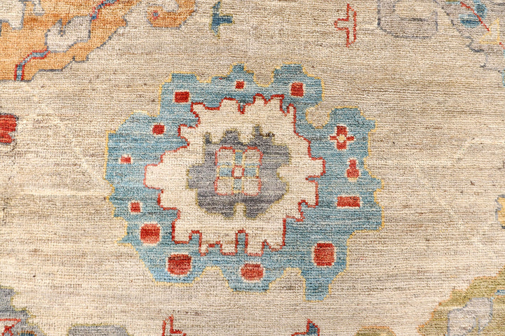 Bisque Oushak 9' 1 x 11' 10 - No. 73598