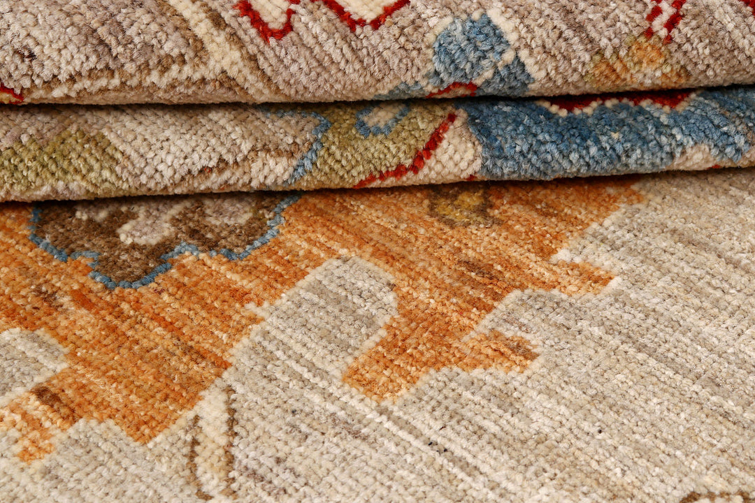 Bisque Oushak 6'  1" x 8'  10" - No. QA30963