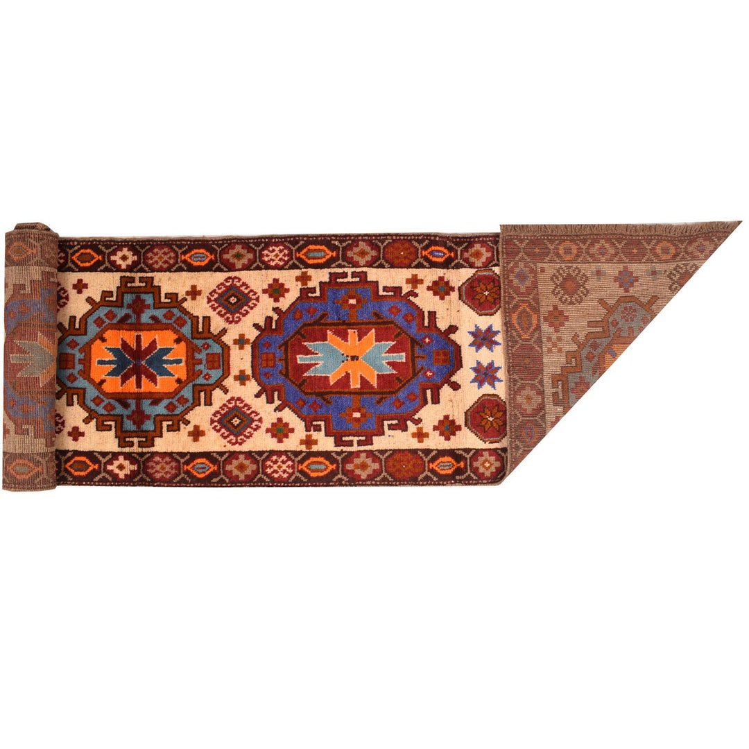 Baluchi Runner 2' 6" x 12' 6" - No. AL58660