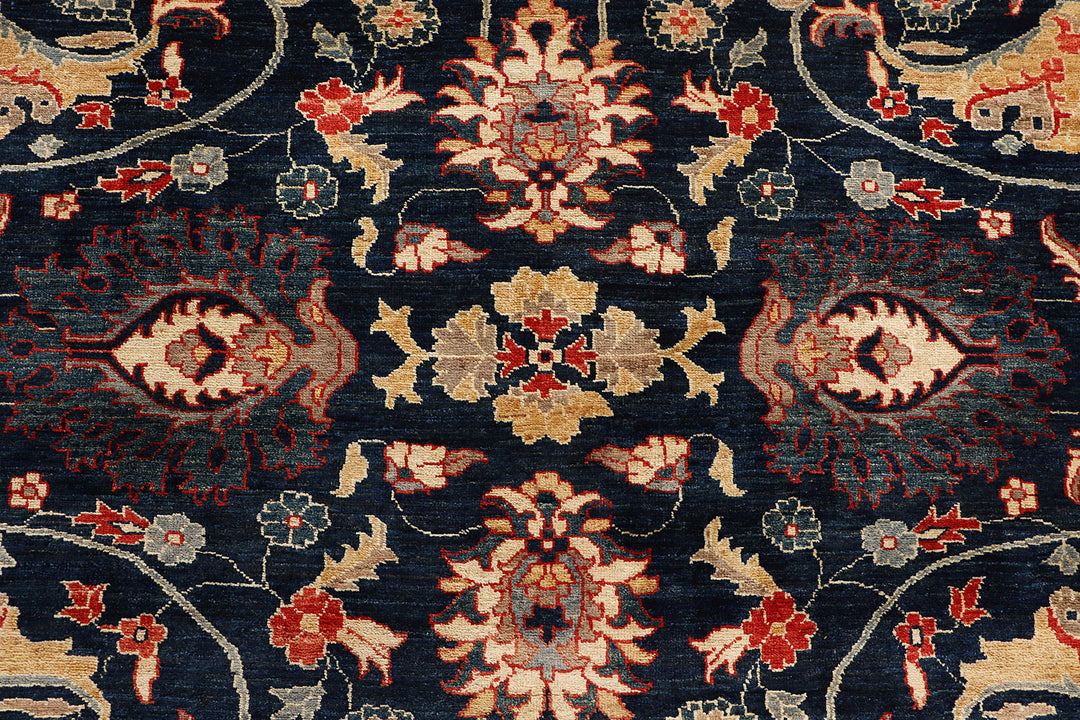 Multi Colored Ziegler 11'  11" x 14'  4" - No. QA73374