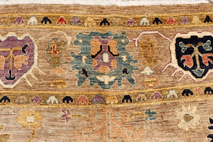 Tan Oushak 11'  11" x 15' " - No. QA14886