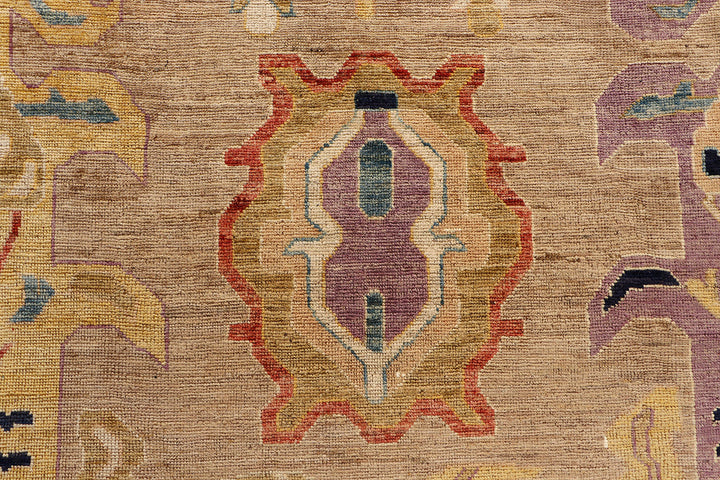 Tan Oushak 11'  11" x 15' " - No. QA14886