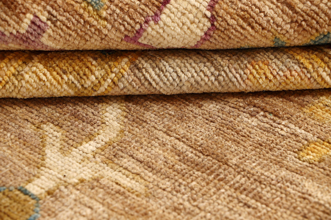 Tan Oushak 11'  11" x 15' " - No. QA14886