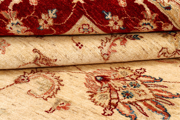 Blanched Almond Ziegler 5'  9" x 7'  7" - No. QA82105