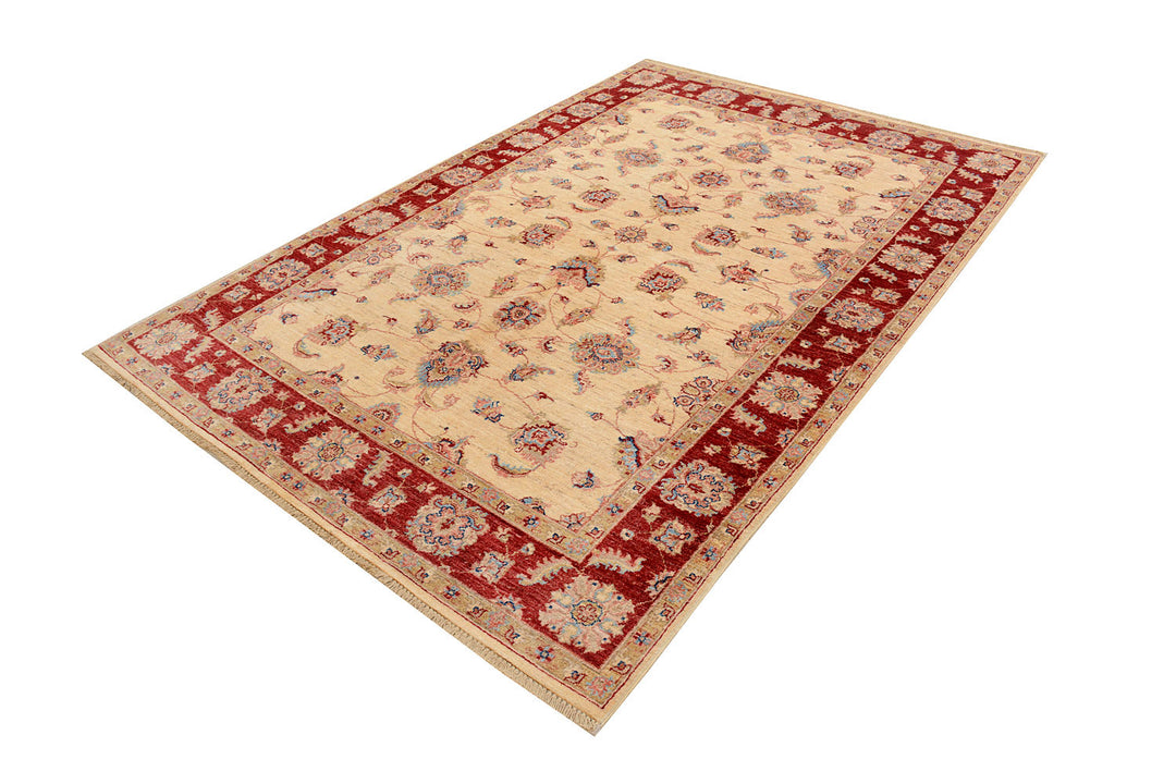 Blanched Almond Ziegler 5'  6" x 8' " - No. QA92093