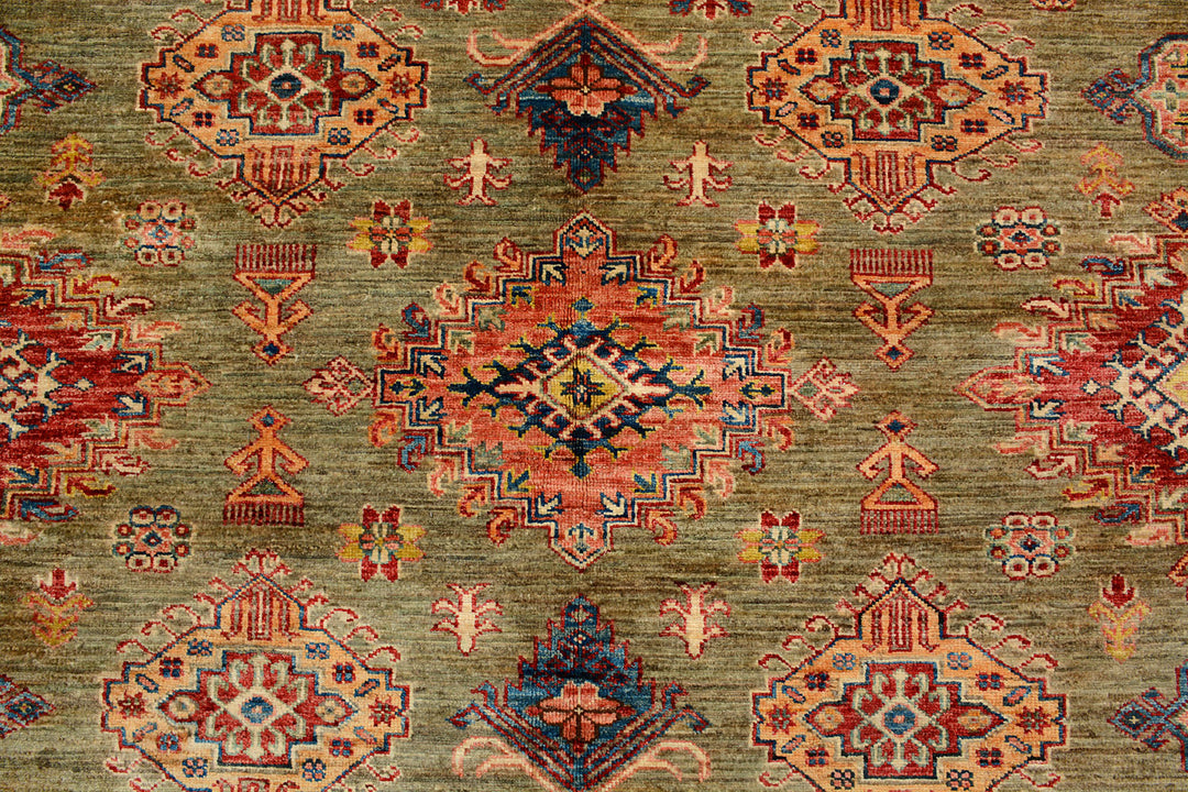 Burlywood Kazak 8' 10 x 11' 10 - No. 73635