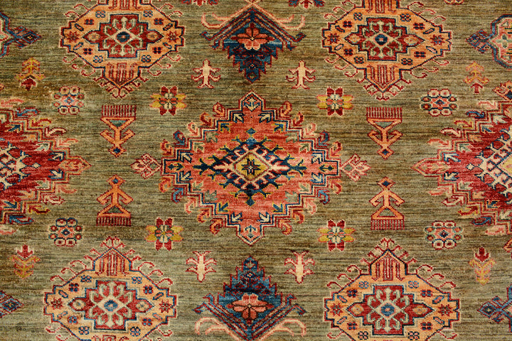 Burlywood Kazak 8'  10" x 11'  10" - No. QA46091