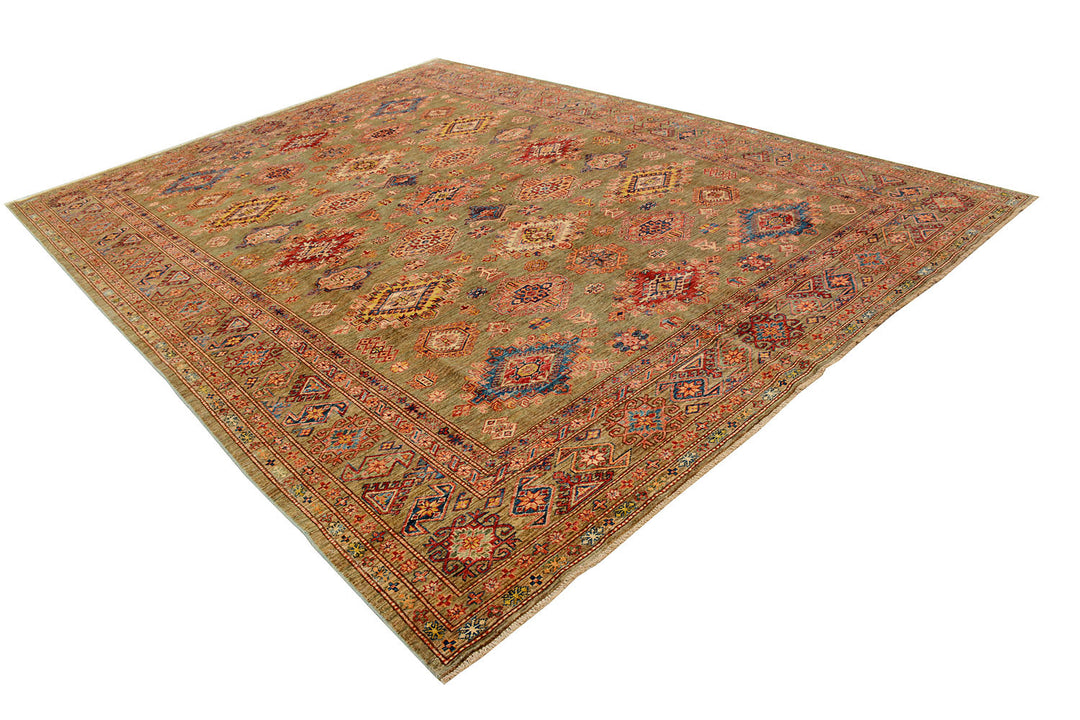 Burlywood Kazak 8' 10 x 11' 10 - No. 73635