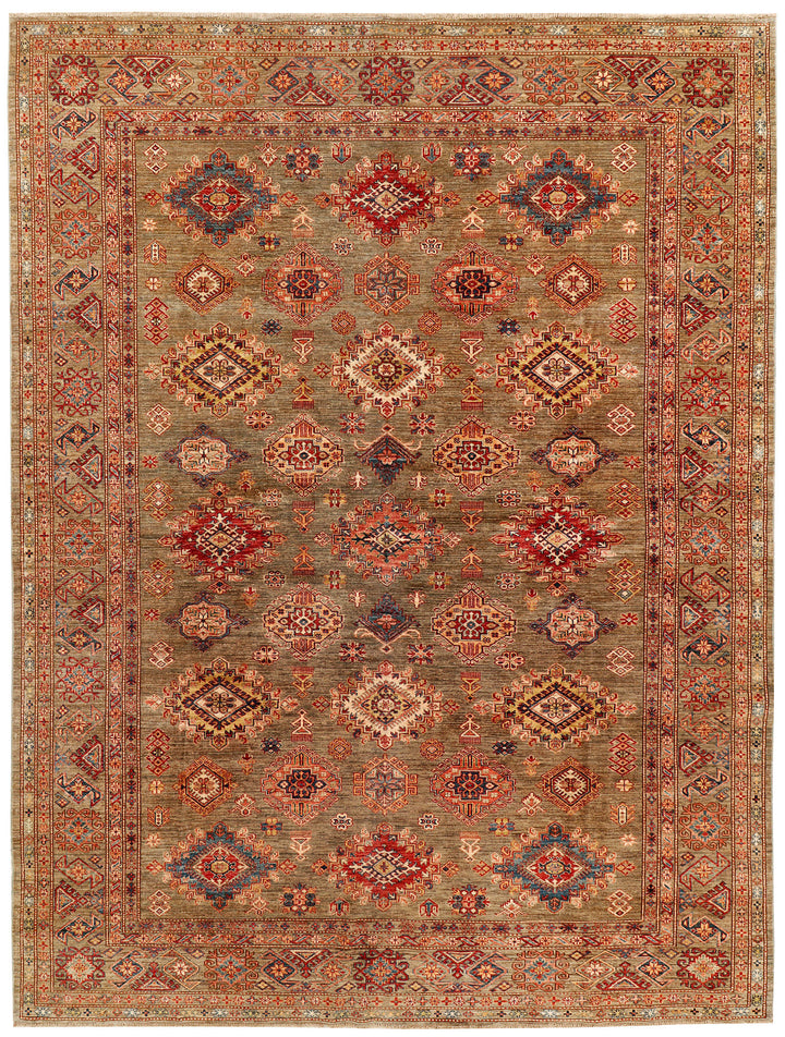 Burlywood Kazak 8' 10 x 11' 10 - No. 73635